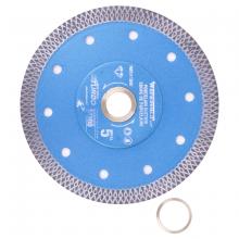Toolway 120487 - Diamond Saw Blade5in x 1.4 x 10 x 22.2 Super Thin X Turbo