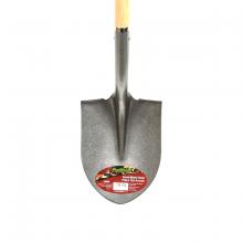 Toolway 130505 - Shovel Round Point 58in x 8-1/2in Blade Wood L-Handle