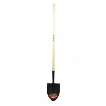 Toolway 130555 - Shovel Round Point 58in x 8-1/4in Blade Wood L-Handle