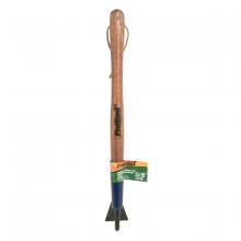 Toolway 130559 - Handheld Triangle Hoe 17-1/4in x 2-1/4in Head Wood Handle