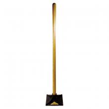 Toolway 130612 - Ground Tamper 10 x 10in Steel Head with Heavy Duty Wood Handle