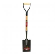 Toolway 130646 - Garden Spade Shovel 40in x 6-4/5in Blade Wood D-Handle
