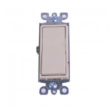 Toolway 140136 - Decora 15-Amp 3-Way Switch Ivory