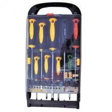 Toolway 159005 - Screwdriver Magnetic Tip in See Through Box 11pc Set