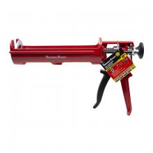 Toolway 160021 - Pro Dual High Density Cradle-Style Caulking Gun 9" Red