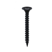 Toolway 169273 - 100PK Drywall Screws Black Zinc #6 x 1-5/8in
