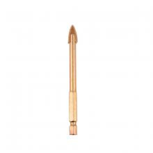 Toolway 170224 - Drill Bit Glass & Tile Cross 3/8in x 90mm Carbide Tip ¼in Shank