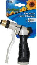 Toolway 180045 - Hose Nozzle Sprayer Front Trigger Insulated Handle 3 Pattern Grey/Black