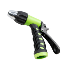 Toolway 180047 - Hose Nozzle Sprayer Rear Trigger 3-Pattern Green/Black