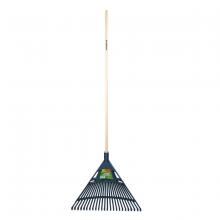 Toolway 180051 - Lawn &  Leaf  Rake 24in Plastic Head 48in Wood Handle