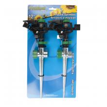 Toolway 180080 - 2Pk Impulse Lawn Sprinkler Stake Metal  85ft Radius
