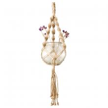 Toolway 184435 - Planter Hanger Macrame Jute Rope 31.5in Natural Jute