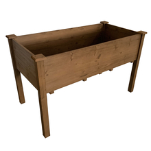 Toolway 184578 - Elevated Box Planter 48in Dark Wood