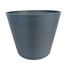 Toolway 184601 - Planter Composite Round Taper 16in x 13in Blue