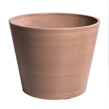 Toolway 184606 - Planter Composite Round Taper 12in x 10in Sand