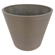 Toolway 184608 - Planter Composite Round Taper 20in x 16in Sand