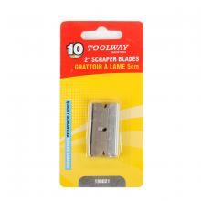 Toolway 190021 - Scraper Blades Razor 2in 10/pk