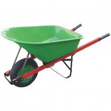 Toolway 190981 - Homeowner Wheelbarrow 5 cu.ft Steel Tray Air Tire Steel Handle