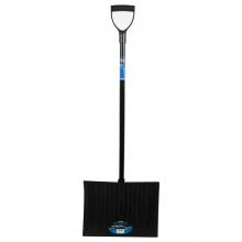 Toolway 194509 - Snow Pusher 21" Poly Blade Steel D-Handle 49"