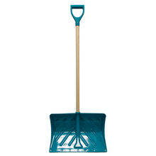 Toolway 194528 - Snow Shovel 20in Teal Poly Blade Ashwood D-Grip 54"