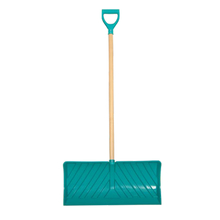 Toolway 194535 - Snow Pusher 24in Teal Poly Blade Ashwood D-Grip 52-1-/4"