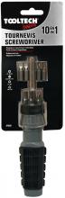 Toolway 337520 - Screwdriver 10-in-1 Rubberized Grip