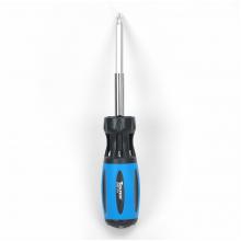 Toolway 360090 - Screwdriver Multi-Bit 7-in-1 With Wall Storage Clip