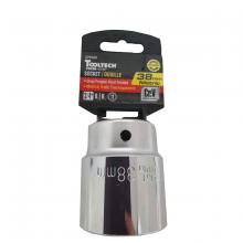 Toolway 370123 - Shallow Socket Metric 38mm x 3/4in Dr 12-Points Cr-V