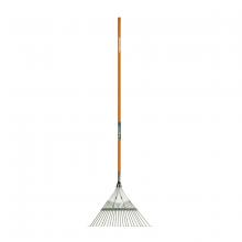 Toolway 428006 - Lawn &  Leaf  Rake Flex 22T 23in Wide Wood Handle