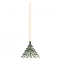Toolway 428007 - Lawn &  Leaf  Rake 24in Plastic Head 48in Wood Handle