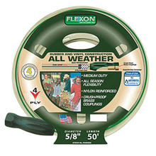 Toolway 566437 - Water Hose Garden All Weather 5/8" x 50ft