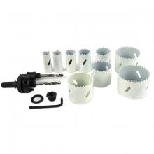Toolway 712328 - Hole Saw Kit Bi Metal 13/pk