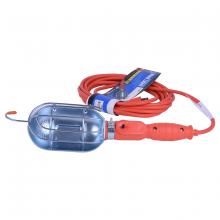 Toolway 727206 - Workshop Incandescent Trouble Light with Shut-off 75W Orange Cord 20ft
