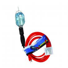 Toolway 727212 - Workshop Incandescent Trouble Light with Hook 75W Neon Orange Cord 25ft