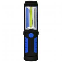 Toolway 789030 - COB LED 2-In-1 Flashlight & Worklight w/Hook & Magnetic Arm