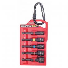 Toolway 80000986 - MegaForce Impact Bit Clip 5pc 2in Nutsetter Metric Sizes