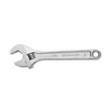 Toolway 80025399 - Adjustable Wrench 8in Chrome Carded