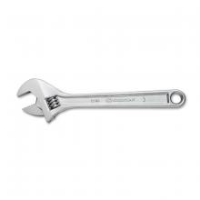 Toolway 80025401 - Adjustable Wrench 12in Chrome Carded
