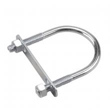 Toolway 81021240 - 10Pk U-Bolt W/Plate & Nut 5/16X3X1½in