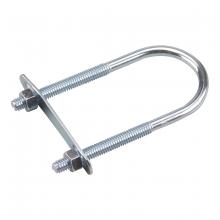 Toolway 81021622 - 10Pk U-Bolt W/Plate & Nut 5/16X4-3/16X1-¼In