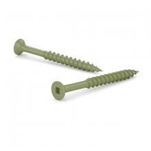 Toolway 82010075 - Screw Deck Green Ceramic N°8 x 3in 100/Pk