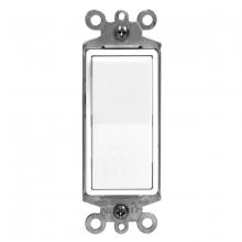 Toolway 83010066 - Decora 15-Amp Single Pole Switch White