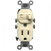 Toolway 83010730 - Combo Switch / Recpt. Ivory