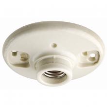 Toolway 83032300 - Socket Keyless Lamp Holder Porcelain White