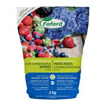 Toolway 88000085 - Fafard Natural Fertilizer for Berries and Acid Loving Plants 4-1-4  2kg