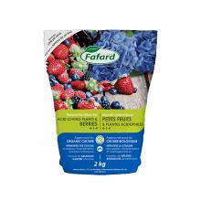 Toolway 88000095 - Fafard Natural Fertilizer for Berries and Acid Loving Plants 4-1-4  6kg