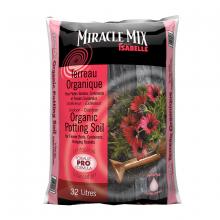 Toolway 88000102 - Miracle Mix Organic Potting Soil For Containers/Hanging Baskets & Flower Gardens 32L