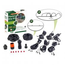 Toolway 88000109 - Drip Irrigation Kit for Planters 24 Drippers and 2 water supply lines