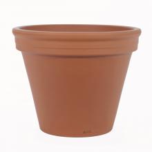 Toolway 88000117 - Spang Planter Clay Pot Terracotta 10.25inx9in