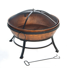 Toolway 88000962 - Avondale Round Firepit Bowl 31in Antique Copper